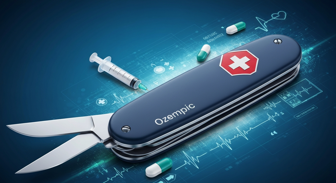 Swiss Army knife as medication