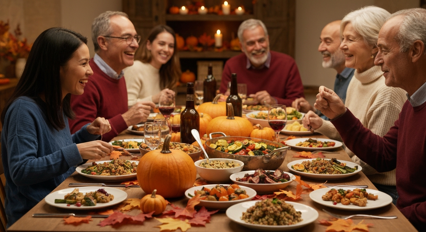 Heart-healthy Thanksgiving celebration